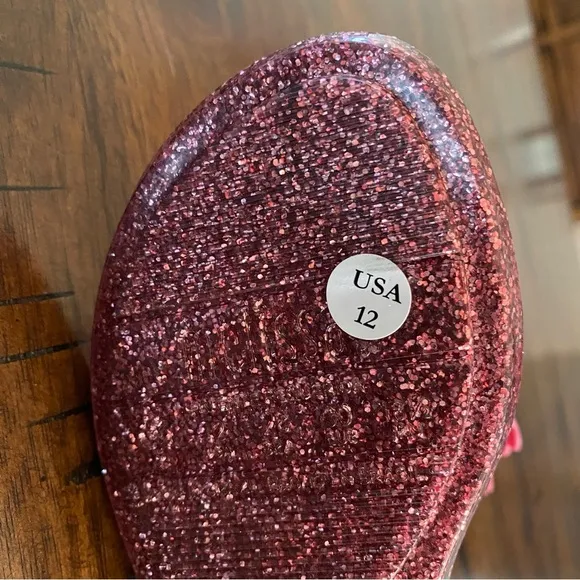 Mel By Melissa Glitter Sandals