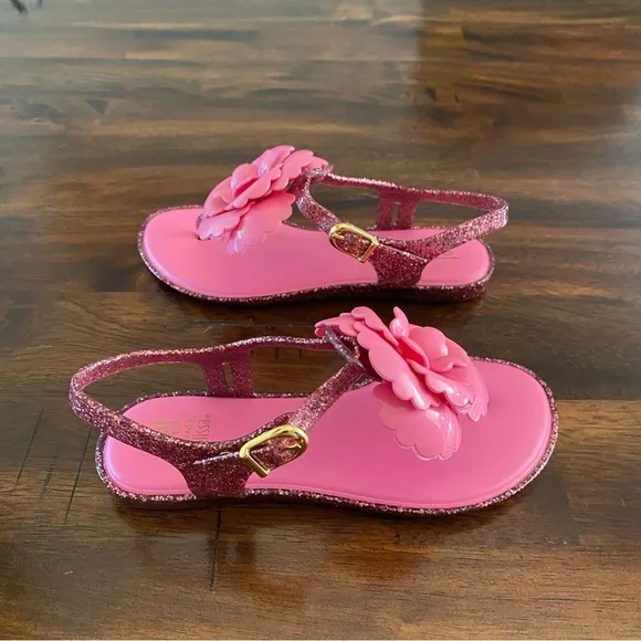 Mel By Melissa Glitter Sandals