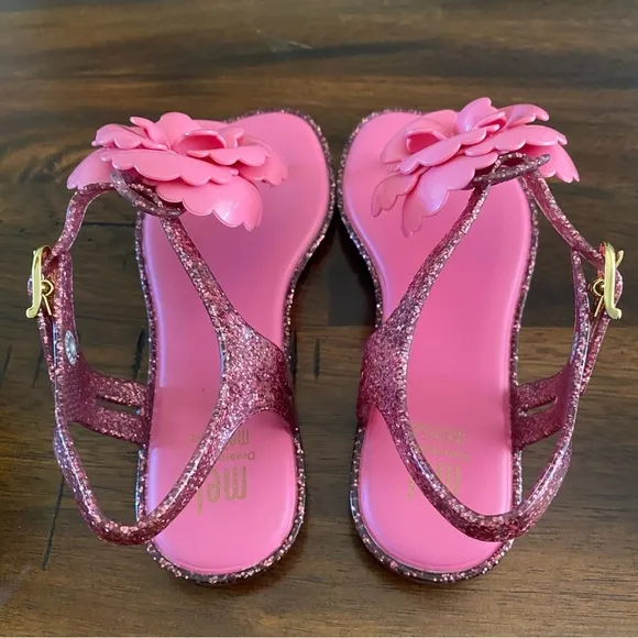 Mel By Melissa Glitter Sandals
