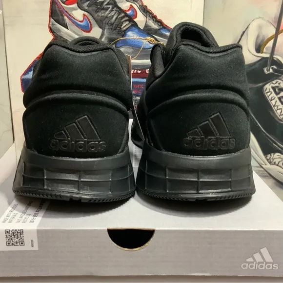 Men Adidas Duramo Athletic/Running Shoes Black GY3856 Size 9 Wide