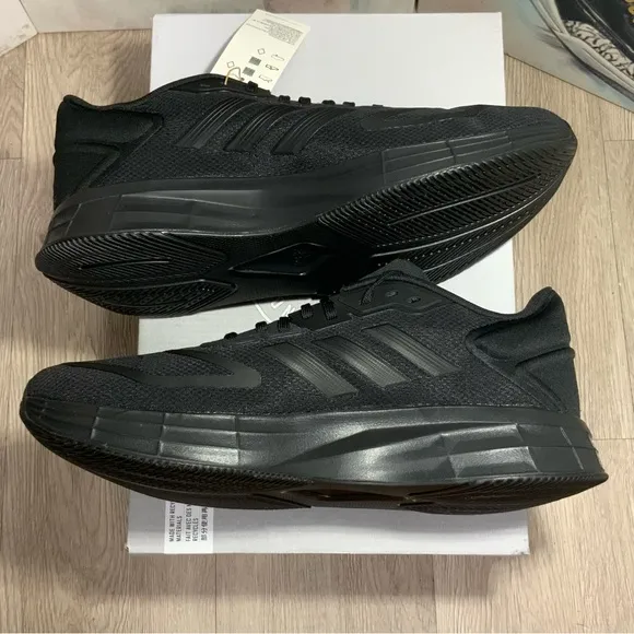 Men Adidas Duramo Athletic/Running Shoes Black GY3856 Size 9 Wide
