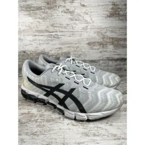 Men's ASICS Gel Quantum 180 5 Gray/White Running Shoes Sz 11 Athletic Gym