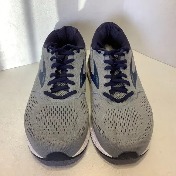 Men's Brooks Beast 20 Running Shoes Size 11 4E Extra Wide Gray/Blue
