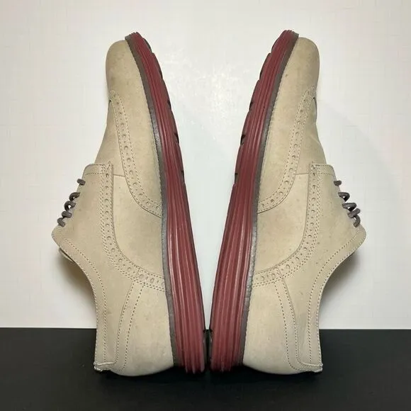 Mens COLE HAAN Original Grand OS Wingtip Oxford Shoes / Size 9.5 Medium