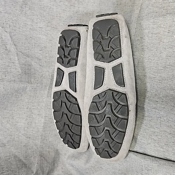 Men's Go Tour Penny Loafer Casual Slip On Shoes, Gray, Size 7.5 (Lot #516)