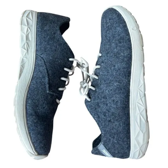 Men's Icebug Eide ReWool Biosole - Dark Grey - Size 10
