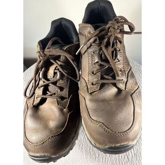 Men's Merrell Moab Hiking Brown Leather Dark Earth Size 9