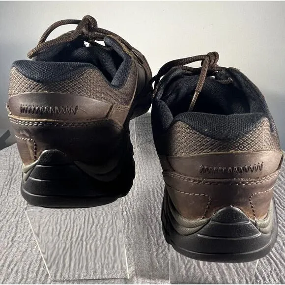 Men's Merrell Moab Hiking Brown Leather Dark Earth Size 9