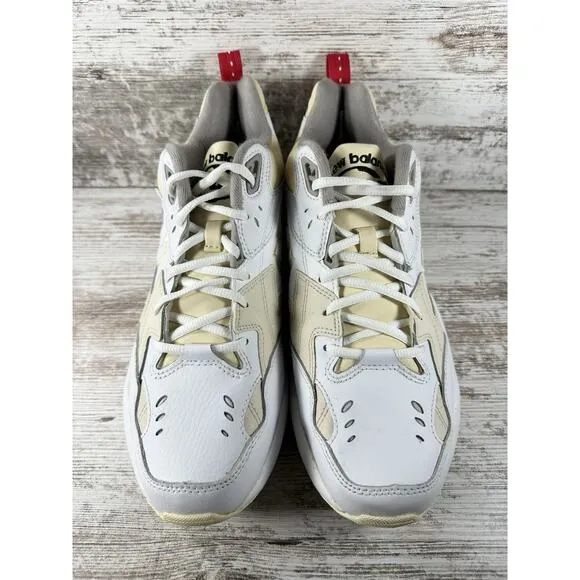 Men's New Balance 608v1 MX608RW1 White/Cream Sneakers Sz 11.5D Athletic Gym
