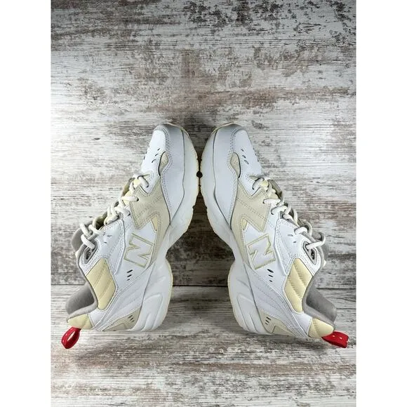 Men's New Balance 608v1 MX608RW1 White/Cream Sneakers Sz 11.5D Athletic Gym