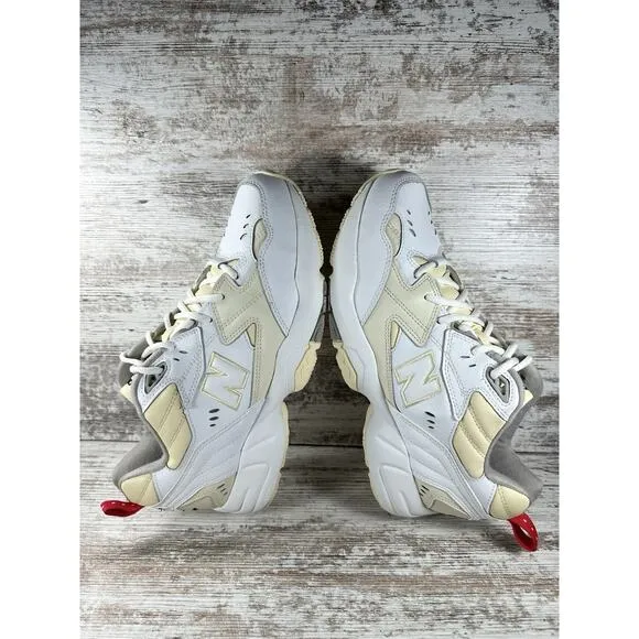 Men's New Balance 608v1 MX608RW1 White/Cream Sneakers Sz 11.5D Athletic Gym