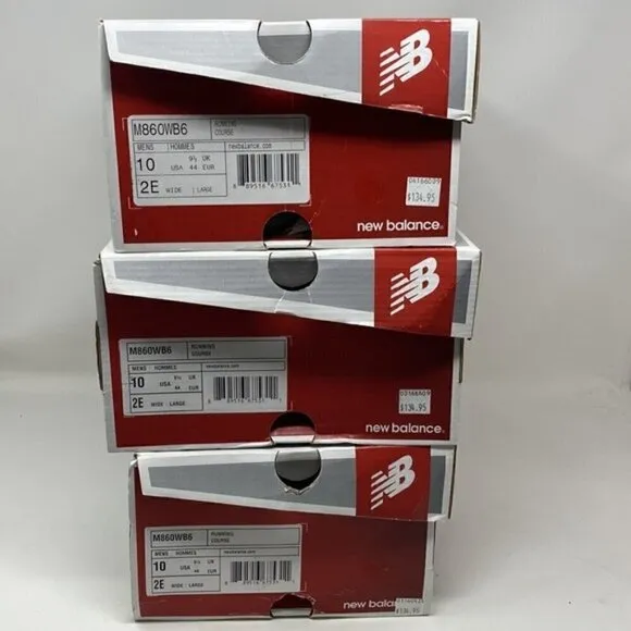 Men’s New Balance M860WB6 running shoes WIDE