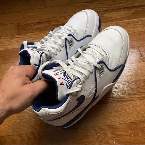 Mens Nike Air Flight 89 True Blue Shoes (2020)