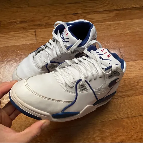 Mens Nike Air Flight 89 True Blue Shoes (2020)