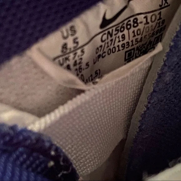 Mens Nike Air Flight 89 True Blue Shoes (2020)