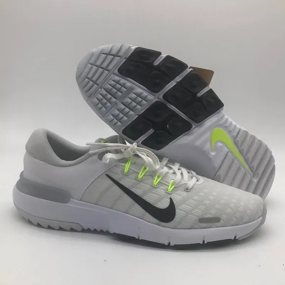 Mens Nike Free Golf NN White/Green FN0332-101 NWOB