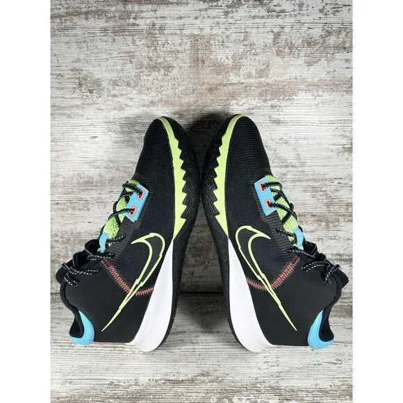 Men's Nike Kyrie Flytrap IV Black/Lime Glow Basketball Shoes Sz 10.5 WORN ONCE!