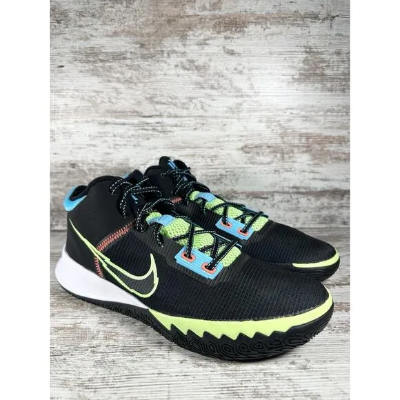 Men's Nike Kyrie Flytrap IV Black/Lime Glow Basketball Shoes Sz 10.5 WORN ONCE!