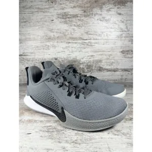 Men's Nike Mamba Fury TB Cool Grey Kobe Basketball Shoes Sz 9.5 Athletic Gym