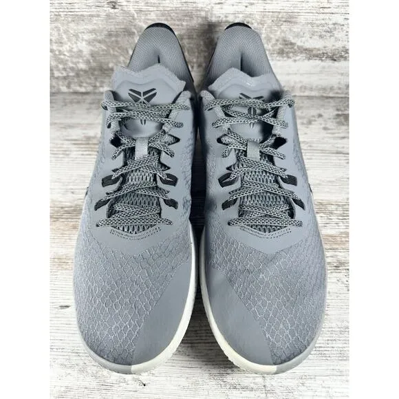 Men's Nike Mamba Fury TB Cool Grey Kobe Basketball Shoes Sz 9.5 Athletic Gym
