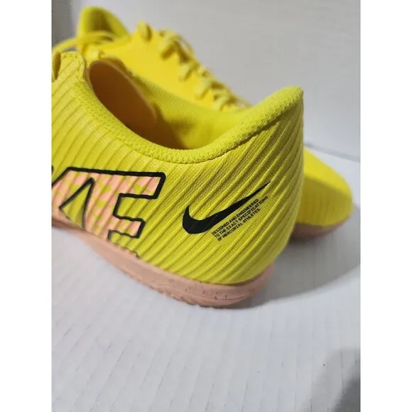 Men's Nike Mercurial Vapor 15 Turf indoor Soccer Shoes Sz 9.5 Yellow DJ5969-780