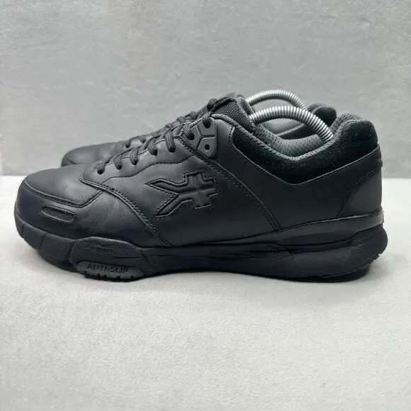 Mens Size 10.5 (M) KURU Kinetic 2 Shoes Smokestack Black Anti-Slip Work Sneakers
