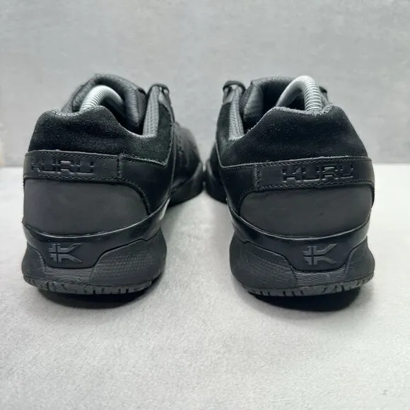 Mens Size 10.5 (M) KURU Kinetic 2 Shoes Smokestack Black Anti-Slip Work Sneakers