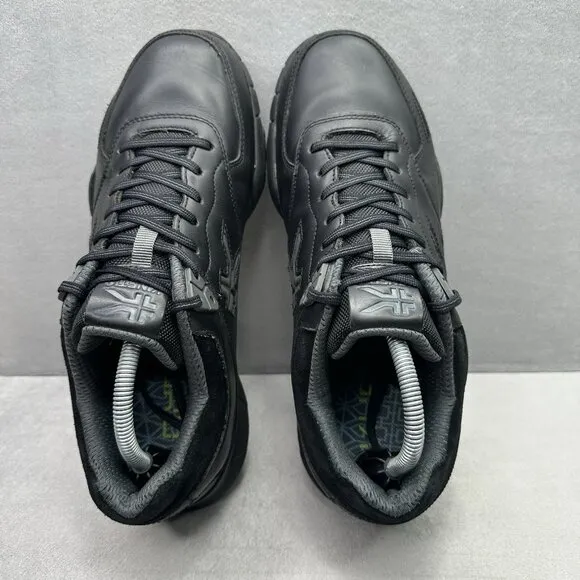 Mens Size 10.5 (M) KURU Kinetic 2 Shoes Smokestack Black Anti-Slip Work Sneakers