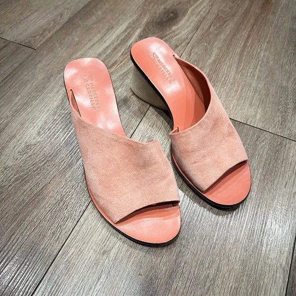 Mercedes Castillo Suede Sandals