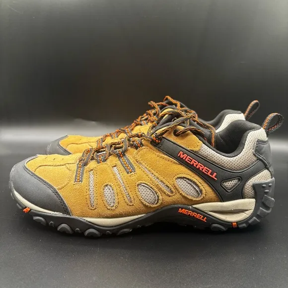 Merrell Crosslander Vent Low Hiking Shoes Mens Size 10.5 Otter Brown J362583C