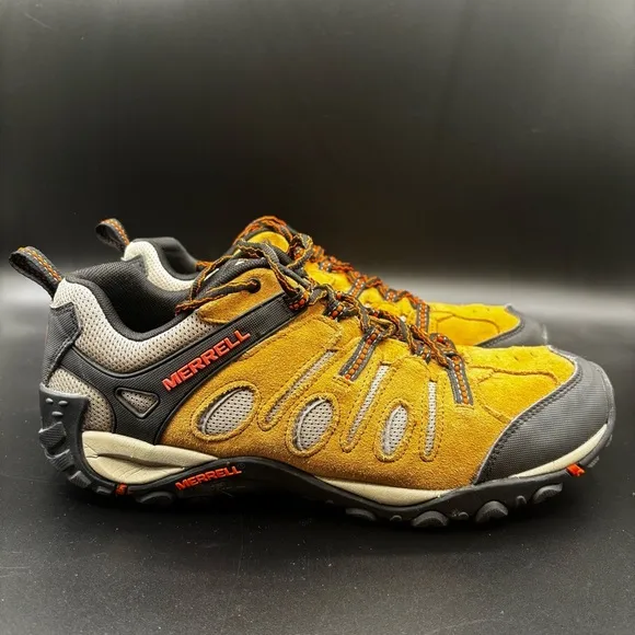 Merrell Crosslander Vent Low Hiking Shoes Mens Size 10.5 Otter Brown J362583C