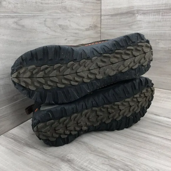 Merrell Hiking Shoes Mens 9 Moab III Brown Black Suede Outdoor Boots