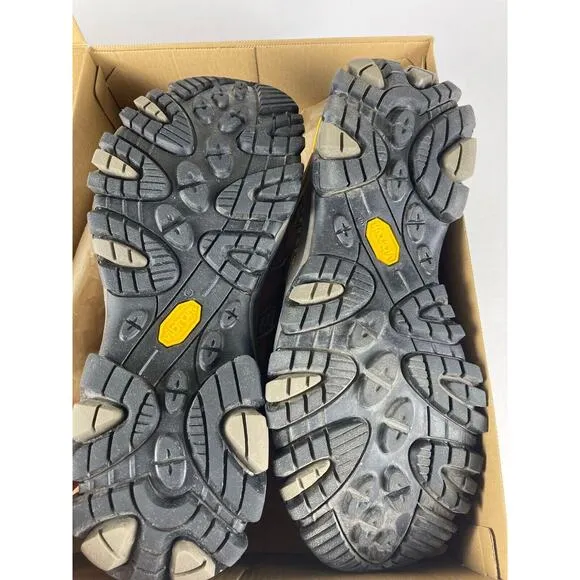 MERRELL Men Moab 3 Mid Waterproof Shoes Earth Hiking Shoes J035839 Mens Size 9 M