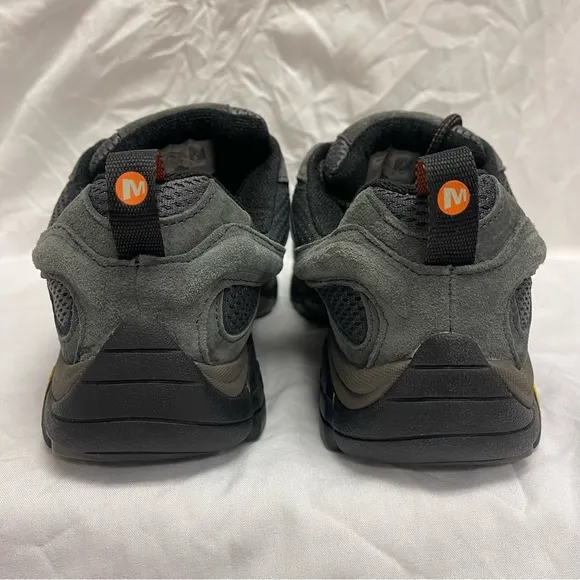 Merrell Moab 2 Vent Beluga Gray Leather Hiking Trail Shoes J06015 Men’s Size 9