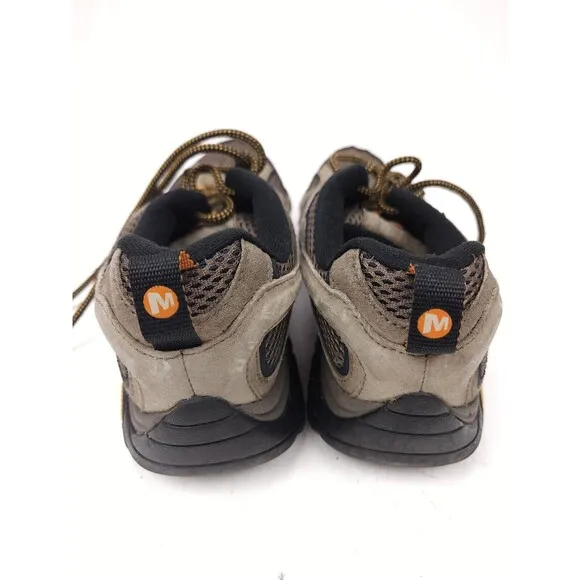 Merrell Moab 2 Ventilator Mens 10 Walnut Hiking Trail Low Top Shoes J06011