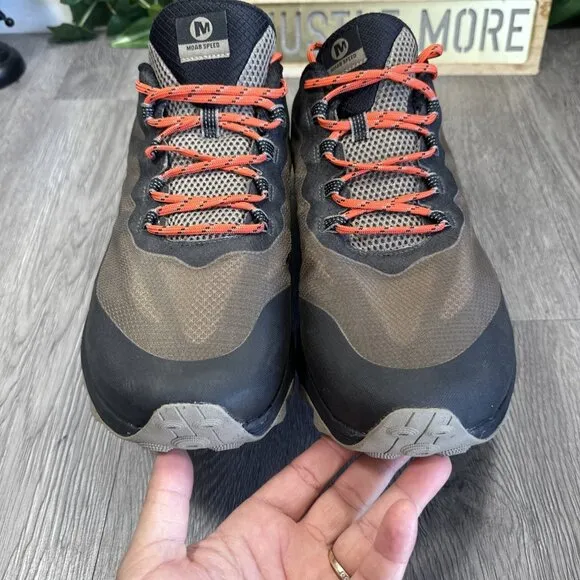 MERRELL Moab Speed Hiking Trail Running  J066779W Mens Sz 11. 5 W Shoes Sneakers