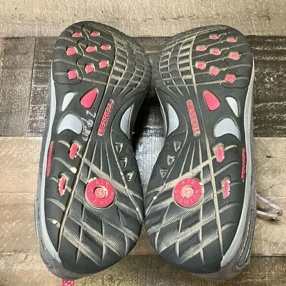 Merrell Women’s Size 11 Hiking Shoes Grey Castle Rock Vivacious Outdoor Sneakers