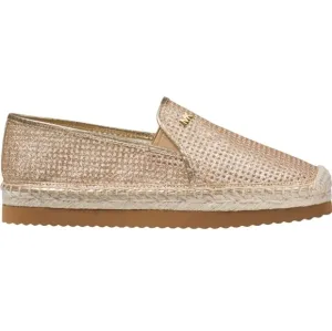 Michael Michael Kors  KendricGlitter Espadrille Platform Loafer  shoes 9.5M