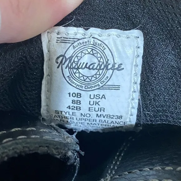 Milwaukee Motorcycle Co. Women's Daygirl Shoes Size 10