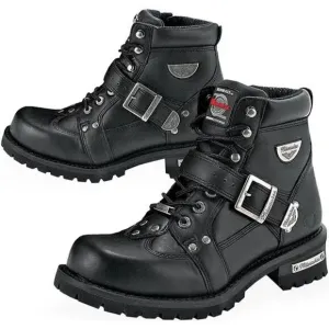 Milwaukee Motorcycle Men's Black Road Captain Boots SZ 7