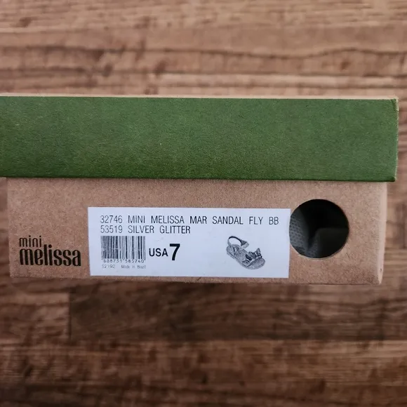 Mini Melissa Butterfly Sandals