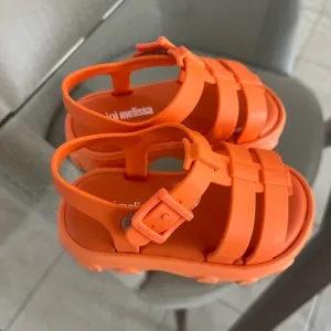 Mini Melissa Kids' Orange Sandals