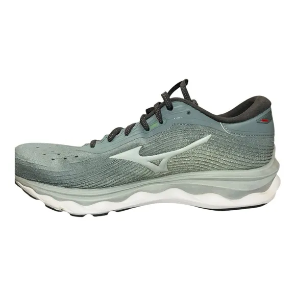 Mizuno Waveknit Running Shoes in Green Men's, Wave Sky 05, Size 9 FLY J1GD210252