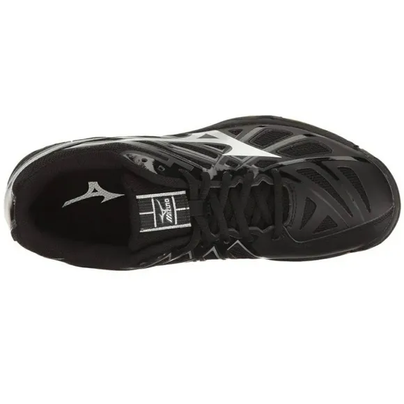 Mizuno Woman's Wave Hurricane 3 Indoor Shoes Black size 7