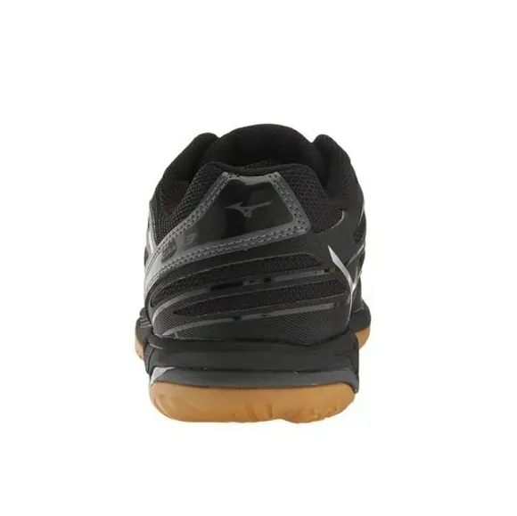 Mizuno Woman's Wave Hurricane 3 Indoor Shoes Black size 7