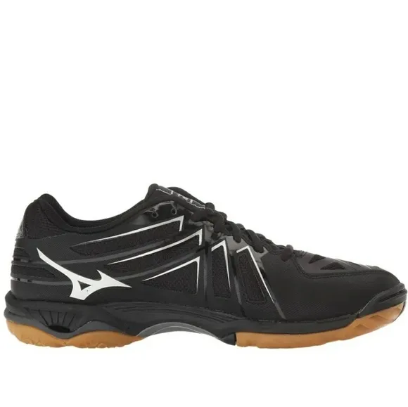 Mizuno Woman's Wave Hurricane 3 Indoor Shoes Black size 7