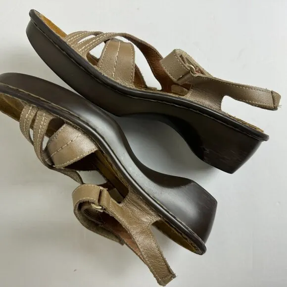 NAOT Criss Crossed Sandals Size EU 38 ( US 7-7.5)