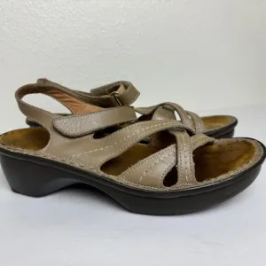 NAOT Criss Crossed Sandals Size EU 38 ( US 7-7.5)