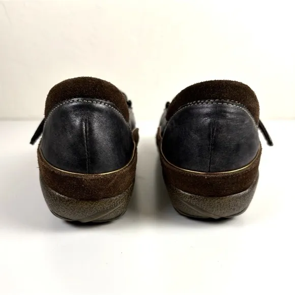 Naot Matai Black Brown Mary Jane's Women's Size 39/8.5 Comfort Shoes APMA