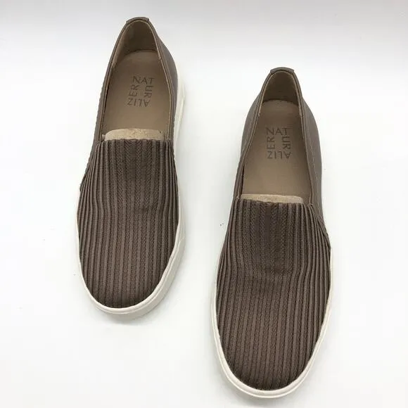 Naturalizer Women's Brogan Mineral Taupe Shoes 7.5 W